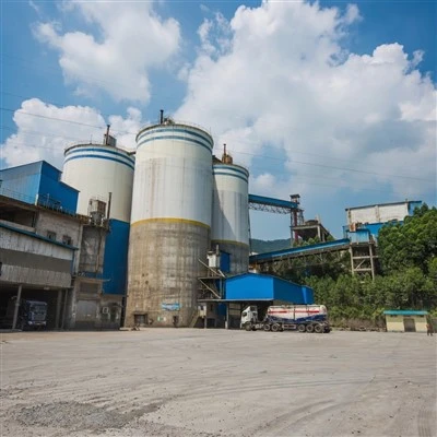 Structură de oțel a fabricii de ciment